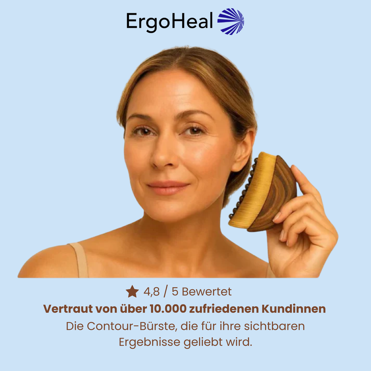 Lymphéa Face Brush – Sanft entstaut. Sichtbar definiert.