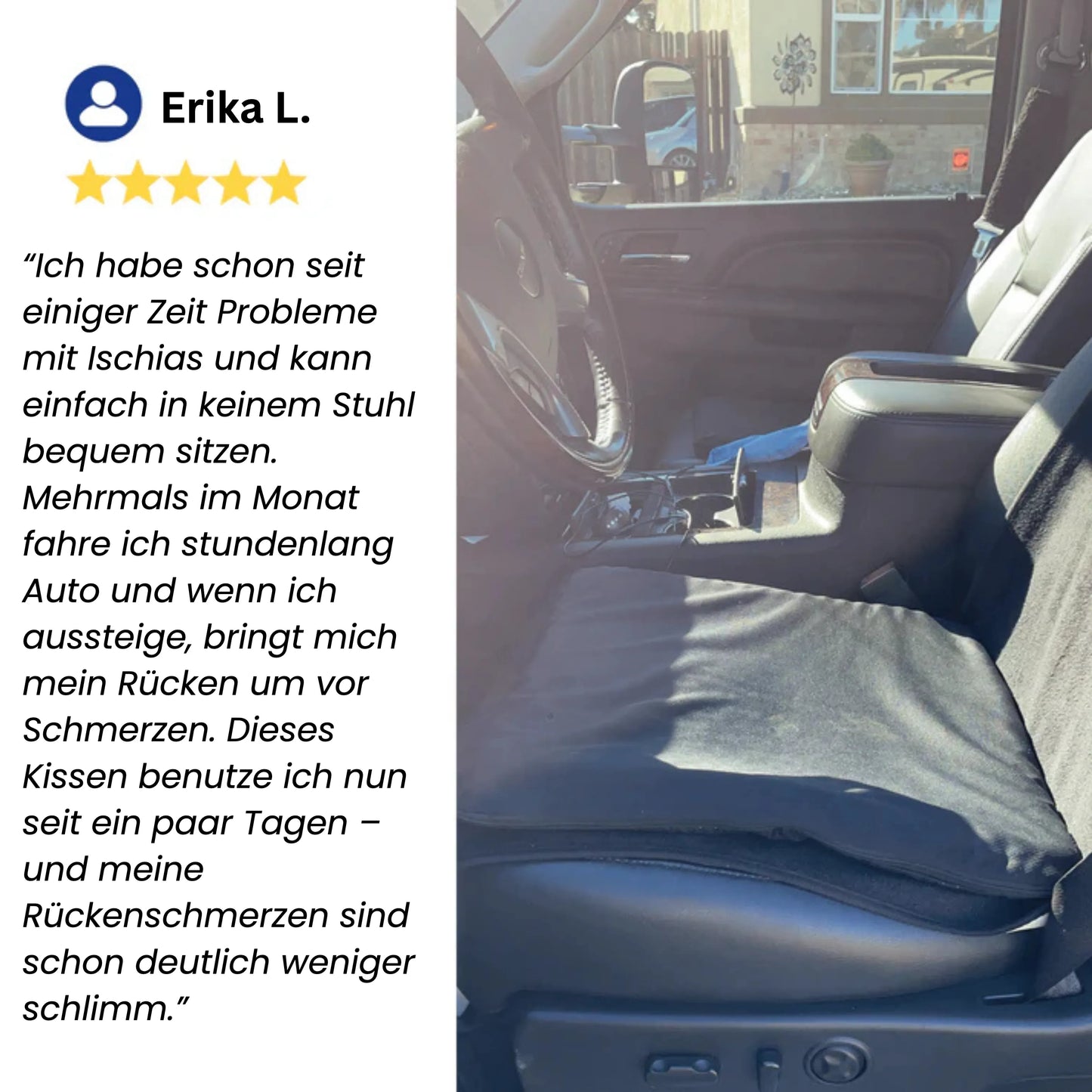 ErgoHeal – Gelkissen für schmerzfreies Sitzen