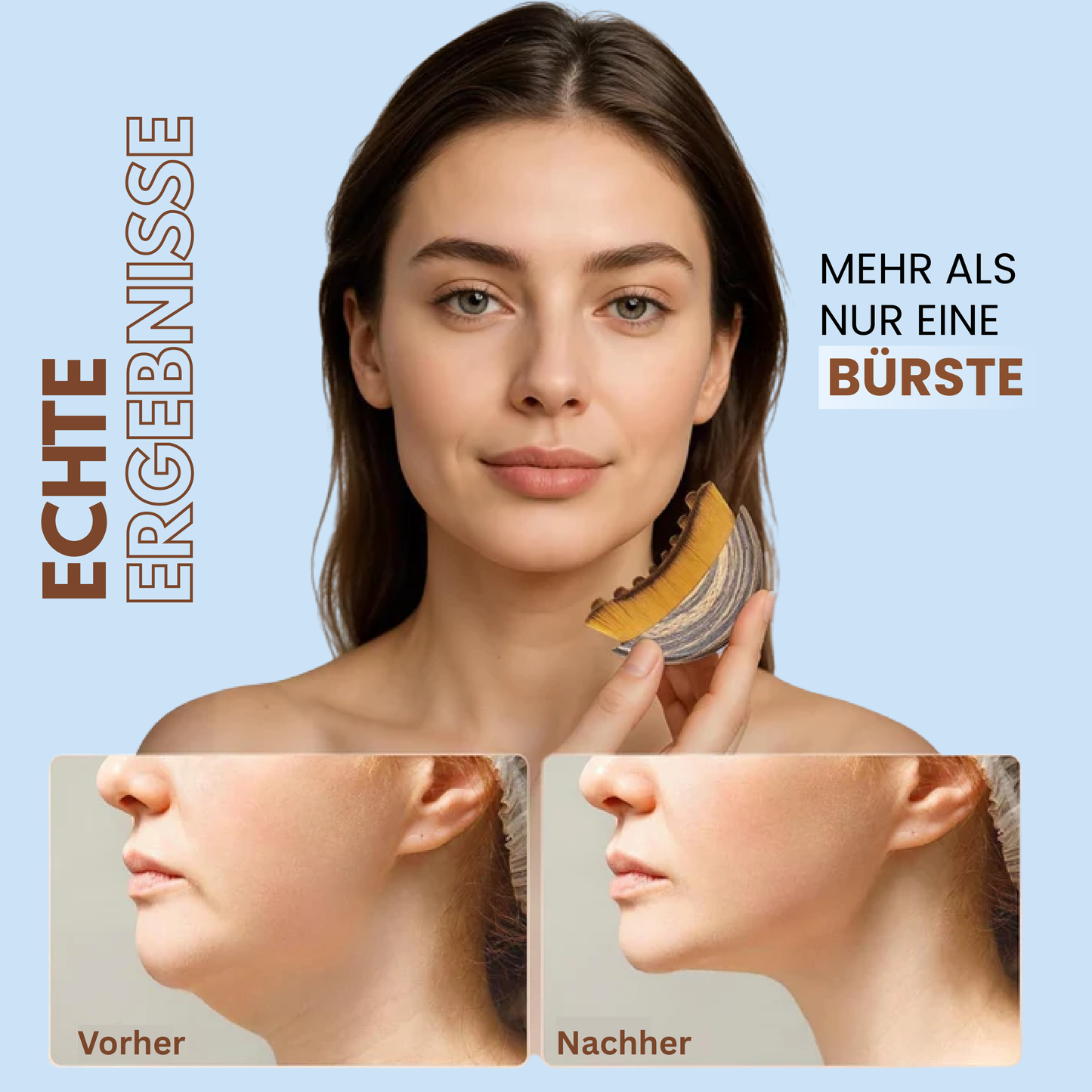 Lymphéa Face Brush – Sanft entstaut. Sichtbar definiert.