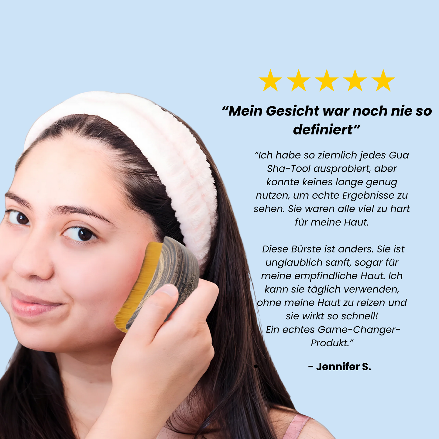 Lymphéa Face Brush – Sanft entstaut. Sichtbar definiert.